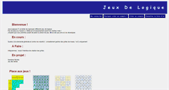 Desktop Screenshot of jeuxlogiques.fr