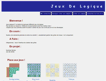 Tablet Screenshot of jeuxlogiques.fr